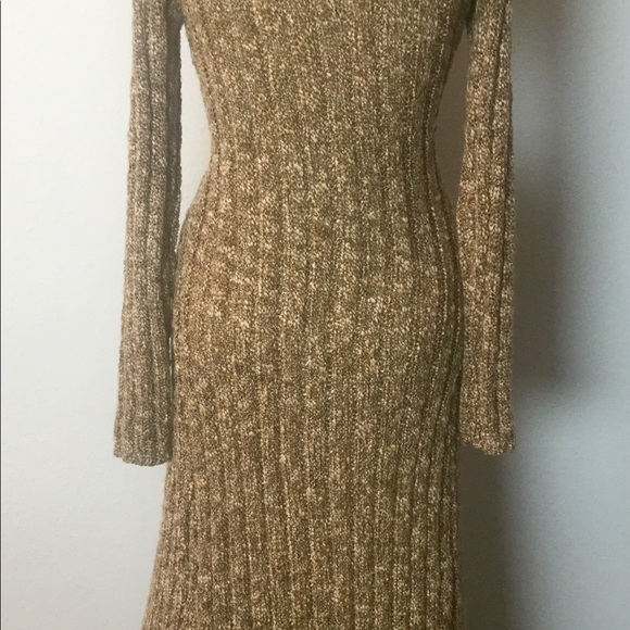 MS. J -EXTRA LONG TWEED ACRYLIC SWEATER,SIZE SMALL - Picture 5 of 6